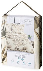 RENFORCÉ OBLIEČKY NINA 160X200 CM, 2 KS 70X80 CM LISTY