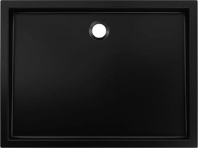 Mexen Flow+ obdĺžniková vanička 110 x 80 cm, čierna matná, 46R708011H