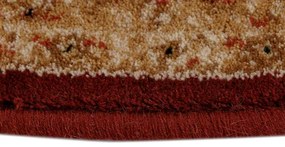 Koberce Breno Kusový koberec PRAGUE kruh 520/IB2S, hnedá, viacfarebná,160 x 160 cm