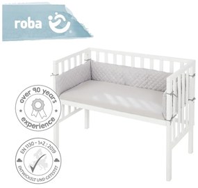 Biela postieľka 90x45 cm – Roba