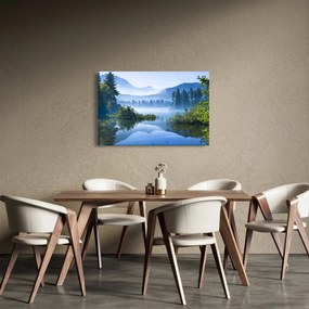 Obraz horského jazera (90x60 cm)