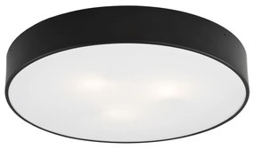 Argon 1186 - Stropné svietidlo DARLING 3xE27/15W/230V pr. 45 cm čierna