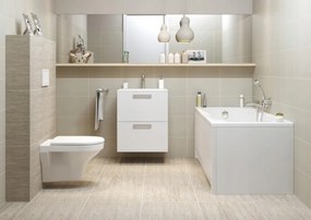 Cersanit Nike, akrylátová vaňa 160x70cm + nožičky, biela, S301-248