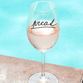 Ahome Číry pohár na víno Prcat