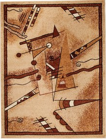 TA Koberec 7025B SVETLO BÉŽOVÝ ATLAS PP Rozmer: 130x190 cm