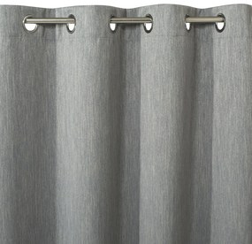 ZATEMŇOVACÍ ZÁVES NA KRÚŽKOCH ROSSIE 140X250 CM SIVÁ