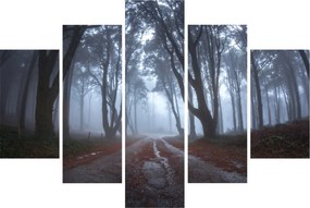 Obraz - Za daždivého dňa (150x105 cm)