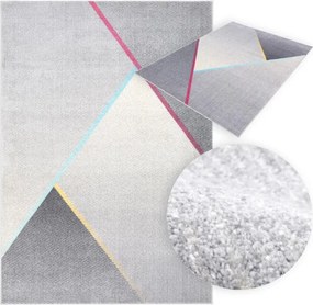 Koberec Agnella Funky Top Geb sivý