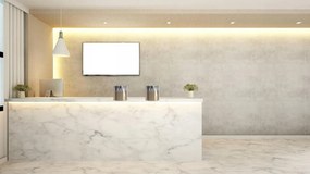 LED sviečka v skle - 15x15 cm - teplá biela