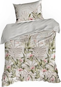 SATÉNOVÉ OBLIEČKY SPRING08 200X220 CM, 2KS 70X80 CM VZOROVNÉ