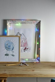 STAR TRADING Svetelná reťaz Multicoloured – 40 LED žiaroviek