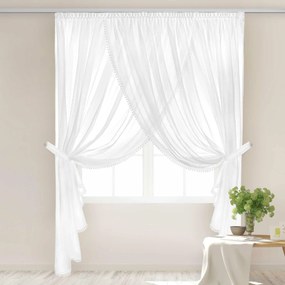 Záclona EMPORIO biela II Rozmer: 400x250 cm