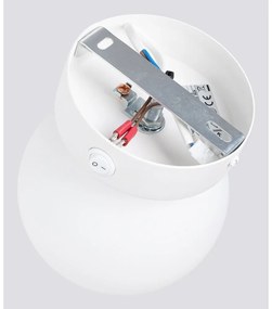 Biele nástenné svietidlo Blaze – Sollux