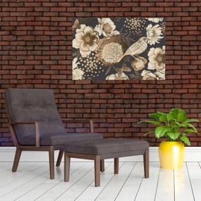 Obraz - Zlatá záhrada (90x60 cm)