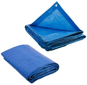 Krycia plachta modrá 3x3m 60g/m2