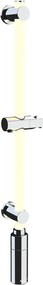 Nástenná sprchová tyč v striebornej farbe 74 cm LED – Wenko