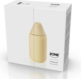 Svetložltý silikónový dávkovač mydla 300 ml Singles – Zone