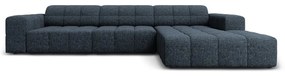 Modrá rohová pohovka (pravý roh) Chicago – Cosmopolitan Design
