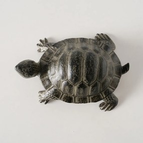 Záhradná liatinová figúrka Trully1, 6x21 cm, hnedá