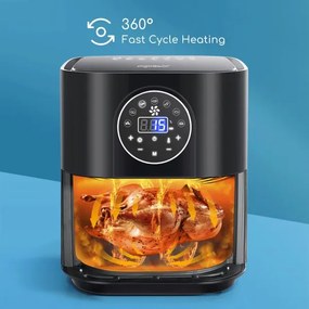 Aigostar - Teplovzdušná fritéza 1500W/230V 3,5l čierna