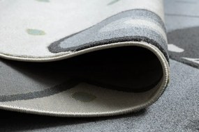 Dywany Łuszczów, Detský kusový koberec Petit Bear cream, 160x220, šedá, detská izba