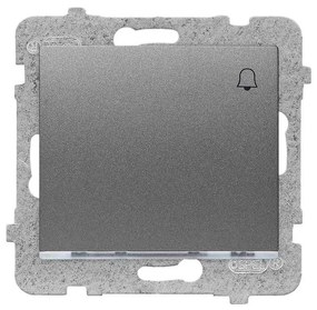 Vypínač zvonček s podsvietením Sigma  ŁP-6DS/M.GR