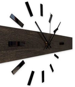 Ručne vyrobené dubové zvislé hodiny minimalistický škandinávsky dizajn I SENTOP MAS021-3169