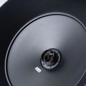 Sollux SL.1322 - Luster na lanku FANO 1xE27/15W/230V pr. 34 cm čierna