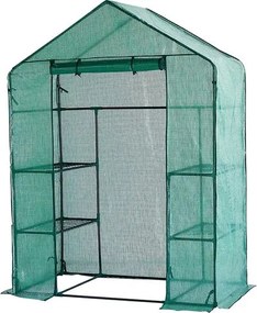 Parenisko Strend Pro Greenhouse 143x73x195 cm, fólia, walk-in, fóliovník ()
