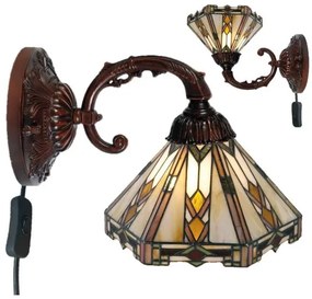 Otočné nástenné svietidlo s vypínačom ACRUX Ø25*36