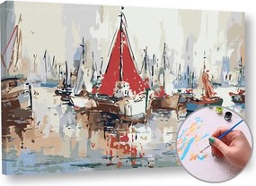 Maľovanie podľa čísel LODE – nízka náročnosť