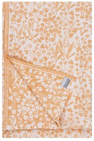 Ľanový obrus Niitty 150x260, oranžový