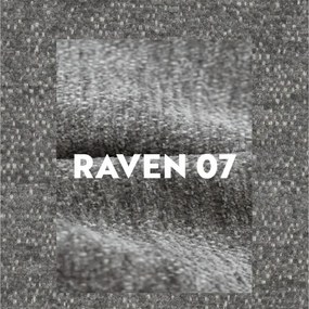 Jednolůžková čalouněná postel Montreal 120x200 se zvedacím roštem Raven 07 šedá