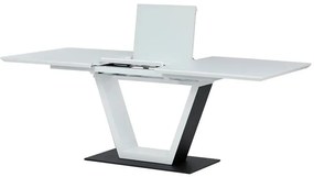 Autronic BONTEC Jedálenský stôl rozkladací 160x90cm, mdf, biela, HT-D1931 WT Farba: Biela