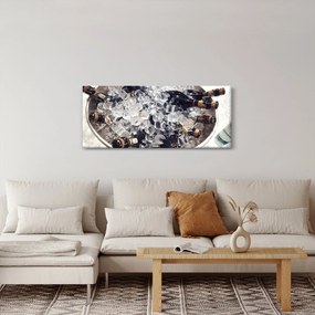 Obraz - šampanské v ľade (120x50 cm)