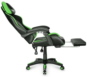 Herné kreslo HC-1039 Green