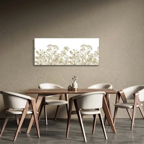 Obraz - Lúčne kvety (120x50 cm)