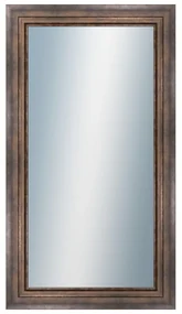 DANTIK - Zrkadlo v rámu, rozmer s rámom 50x90 cm z lišty TRITON široký meď (2951)