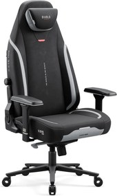 Čierna herná stolička s magnetickou opierkou hlavy Diablo X-Eye Prime Burned Black