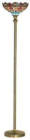 Stojaca lampa Tiffany VÁŽKA SKY 173*28
