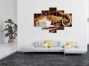 Obraz - Šálka kávy (150x105 cm)