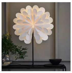 Markslöjd 705946 - Vianočná dekorácia MARAVILLA 1xE14/25W/230V 68 cm biela/čierna