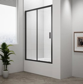 Polysan Polysan, DEEP BLACK sprchové dvere 1200x1650mm číre sklo, MD1216B
