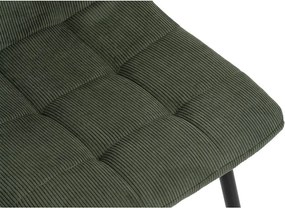 Zelené čalúnené jedálenské stoličky v súprave 2 ks Moseby – Bonami Essentials