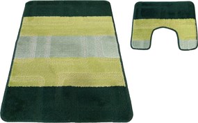 DY Montana 04N zelená kúpeľňová súprava