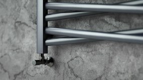Regnis 3DX, Vykurovacie teleso 540x500mm, 306W, čierna matná, L3DX50/50/BLACK