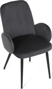 Jedálenská stolička DCL-X7129 GREY2 Farba: Sivá