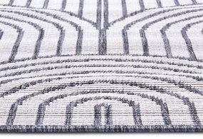 Hanse Home, Kusový koberec Pangli 105851 Silver – na von aj na doma, 80x150, šedá, chodba / predsieň