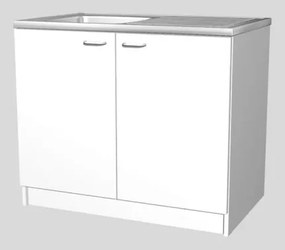 Skrinka s drezom Speed DSPU 100, biela%