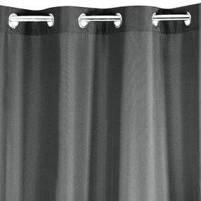 ZÁVES NA KRÚŽKOCH RITA 140X250 CM TMAVOSIVÁ